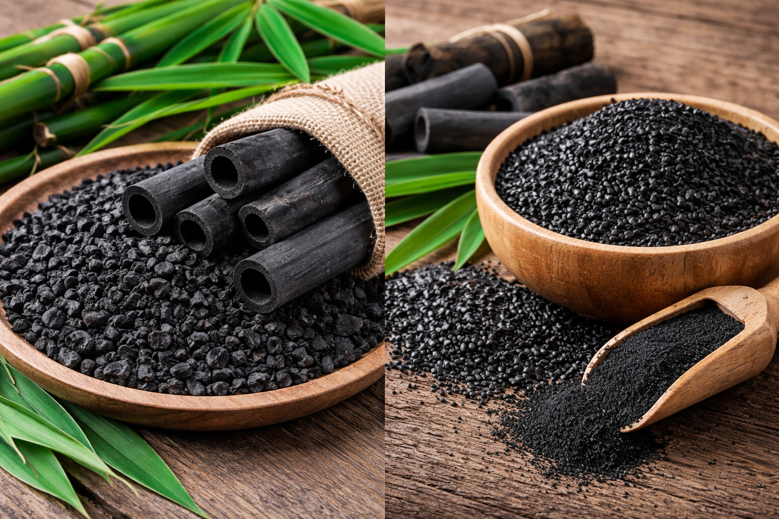 Bamboo Charcoal vs Activated Carbon